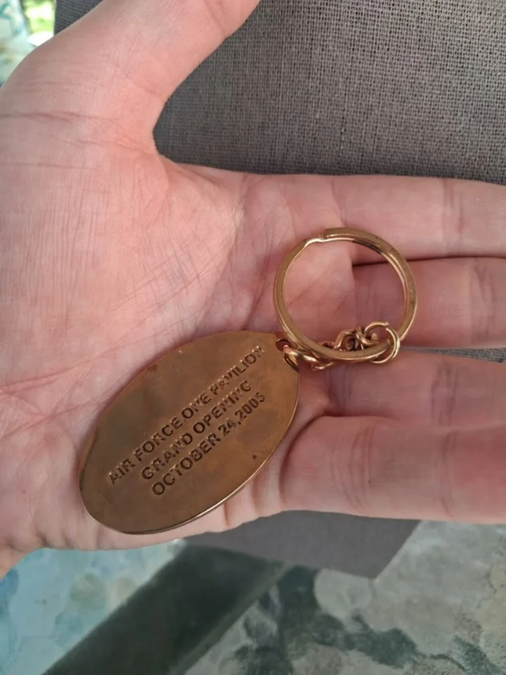 Air Force One keychain